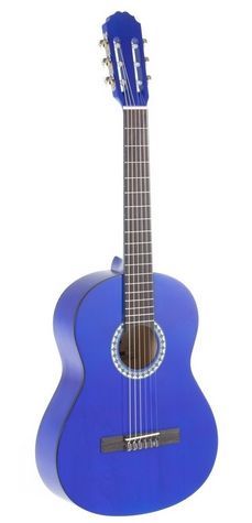 4046662249605 - PURE Klassikgitarre Basic 3 4 transparent blau