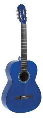 4046662249643 - PURE Klassikgitarre Basic 4 4 transparent blau