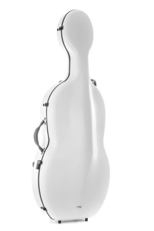 4046662270463 - Cello-Etui weiÃ 4 4 Polycarbonat 46 kg - abnehmbare Rucksackriemen Cello Case