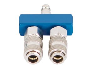4046664042006 - Druckluftverteiler mit Schnellanschlusskupplungen 2-fach - Scheppach 4046664042006 - Druckluftverteiler mit Schnellanschlusskupplungen 2-fach - Scheppach