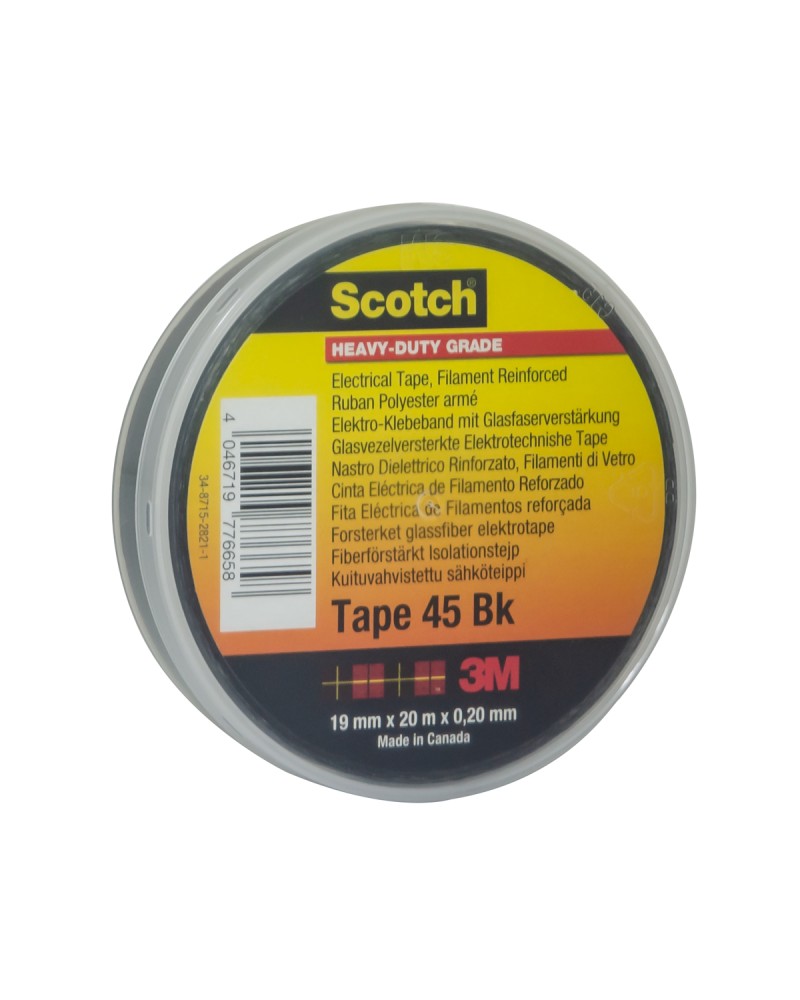 4046719776658 - sw 3M Glasf-Polyest-Isolierband 19mmx20msw Scotch 45 19x20 bk 7100119551 4046719776658