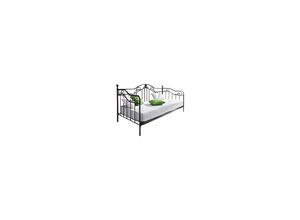 4046884018751 - Möbel Direkt Online - Day-Bed   Einzelbett   Metallbett Ella schwarz