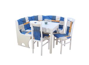 4046884035765 - möbel direkt online 4tlg Eckbankgruppe In drei Farben lieferbar