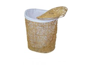 4046884044491 - Möbel Direkt Online - Wäschekorb Rattankorb Arno beige