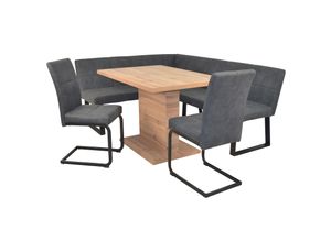 4046884097923 - möbel direkt online 4tlg Eckbankgruppe Schenkelmaß 190x150 cm