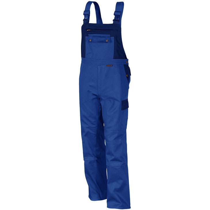 4046987001988 - Arbeitshose image in kornblau marine Größe 110 - Latzhose mg 300 g - stylische Blaummann - kornblau marine - 110 - Qualitex