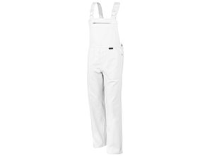 4046987002893 - Arbeitshose classic in weiß Größe 102 - Latzhose bw 270 g - klassischer Blaumann - weiß - 102 - Qualitex 4046987002893 - Arbeitshose classic in weiß Größe 102 - Latzhose bw 270 g - klassischer Blaumann - weiß - 102 - Qualitex