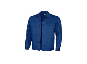 4046987011635 - Arbeitsjacke basic in kornblau Größe 42 - Bundjacke bw 240 g - standard Werkstattjacke - kornblau - 42 - Qualitex