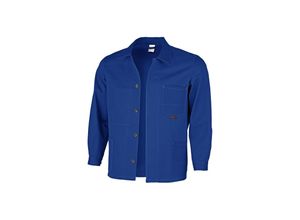 4046987013844 - Arbeitsjacke favorit in kornblau Größe 27 - Langjacke bw 320 g strapazierfähige Werkstattjacke - kornblau - 27 - Qualitex