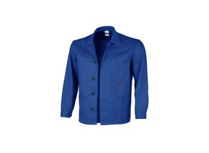 4046987015015 - Arbeitsjacke comfort in kornblau Größe 110 - Langjacke mg 300 g - komfortable Werkstattjacke - kornblau - 110 - Qualitex