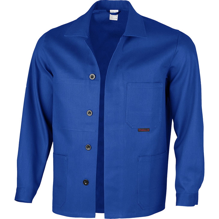 4046987015565 - Arbeitsjacke classic in kornblau Größe 62 - Langjacke bw 270 g - klassische Bundjacke - kornblau - 62 - Qualitex 4046987015565 - Arbeitsjacke classic in kornblau Größe 62 - Langjacke bw 270 g - klassische Bundjacke - kornblau - 62 - Qualitex