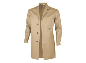 4046987022587 - Arbeitsjacke classic in khaki Größe 106 - Berufsmantel bw 270 g - klassischer Laborkittel - khaki - 106 - Qualitex