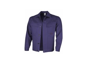 4046987023355 - Arbeitsjacke classic in hydronblau Größe 46 - Bundjacke bw 270 g - klassische Werkstattjacke - hydronblau - 46 - Qualitex