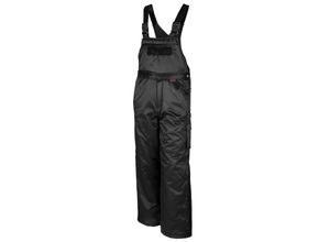 4046987025359 - Arbeitshose Winterlatzhose in schwarz Größe s - gefütterte Latzhose - winterfester Blaumann - schwarz - s - Qualitex