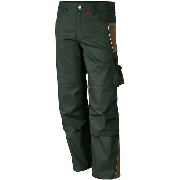 4046987028237 - Arbeitshose pro in oliv khaki Größe 62 - Bundhose mg 245 g - PROfessionals-Werkstatthose - oliv khaki - 62 - Qualitex