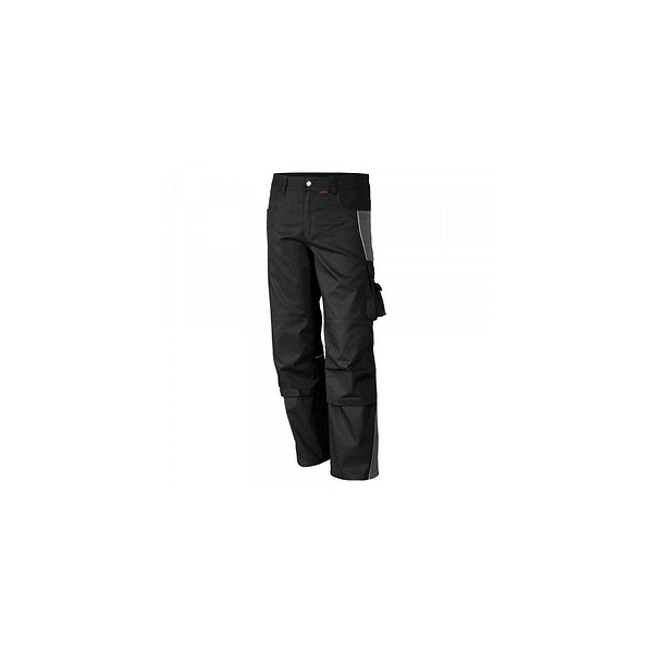 4046987028688 - Arbeitshose pro in schwarz grau Größe 44 - Bundhose mg 245 g - PROfessionals-Werkstatthose - schwarz grau - 44 - Qualitex