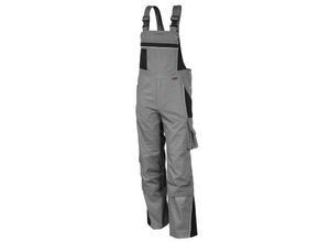 4046987031459 - Arbeitshose pro in grau schwarz Größe 58 - Latzhose mg 245 g - Blaumann für PROfessionals - grau schwarz - 58 - Qualitex 4046987031459 - Arbeitshose pro in grau schwarz Größe 58 - Latzhose mg 245 g - Blaumann für PROfessionals - grau schwarz - 58 - Qualitex