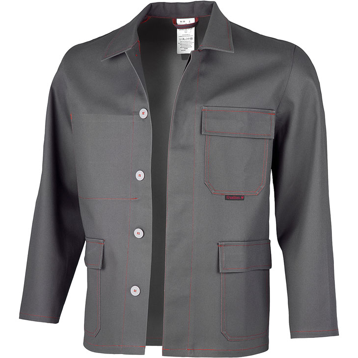 4046987037765 - Qualitex Schweißerbundjacke ROBUST 100% Baumwolle ca 370 g m² EN 4 4046987037765 - Qualitex Schweißerbundjacke ROBUST 100% Baumwolle ca 370 g m² EN 4