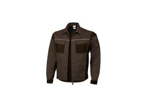 4046987038489 - Arbeitsjacke pro in haselnuss kastanie Größe 56 - Bundjacke mg 245 g - PROfessionals-Werkstattjacke - haselnuss kastanie - 56 - Qualitex