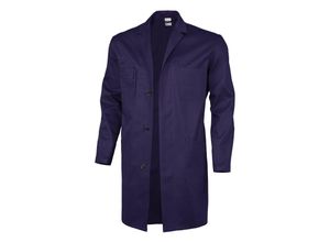 4046987044268 - Arbeitsjacke basic in hydronblau Größe 48 - Berufsmantel bw 240 g - standard Laborkittel - hydronblau - 48 - Qualitex