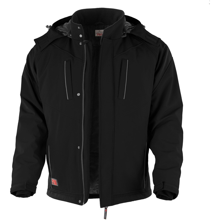 4046987048105 - Arbeitsjacke pro in schwarz Größe l - wetterfeste Winterjacke - Softshelljacke - schwarz - l - Qualitex 4046987048105 - Arbeitsjacke pro in schwarz Größe l - wetterfeste Winterjacke - Softshelljacke - schwarz - l - Qualitex