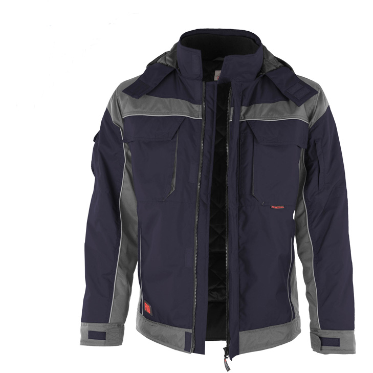 4046987048990 - Arbeitsjacke pro in marine grau Größe 4XL - wetterfeste Winterjacke - Arbeitsjacke eisige Tage - marine grau - 4XL - Qualitex 4046987048990 - Arbeitsjacke pro in marine grau Größe 4XL - wetterfeste Winterjacke - Arbeitsjacke eisige Tage - marine grau - 4XL - Qualitex