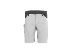 4046987057626 - ArbeitsshortsX-Serie in weiß grau Größe 56 - kurze Arbeitshose - X-treme Strapazierfähikeit - weiß grau - 56 - Qualitex 4046987057626 - ArbeitsshortsX-Serie in weiß grau Größe 56 - kurze Arbeitshose - X-treme Strapazierfähikeit - weiß grau - 56 - Qualitex