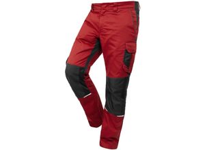 4046987085032 - QUALITEX HIGH QUALITY WORKWEAR Bundhose IND red dahlia phantom Herren 27