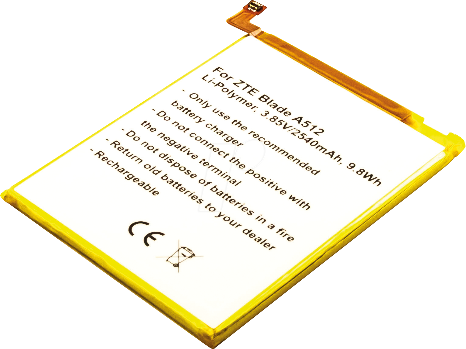 4047038309305 - AKKU 30930 - Smartphone-Akku für Vodafone-Geräte Li-Po 2540 mAh