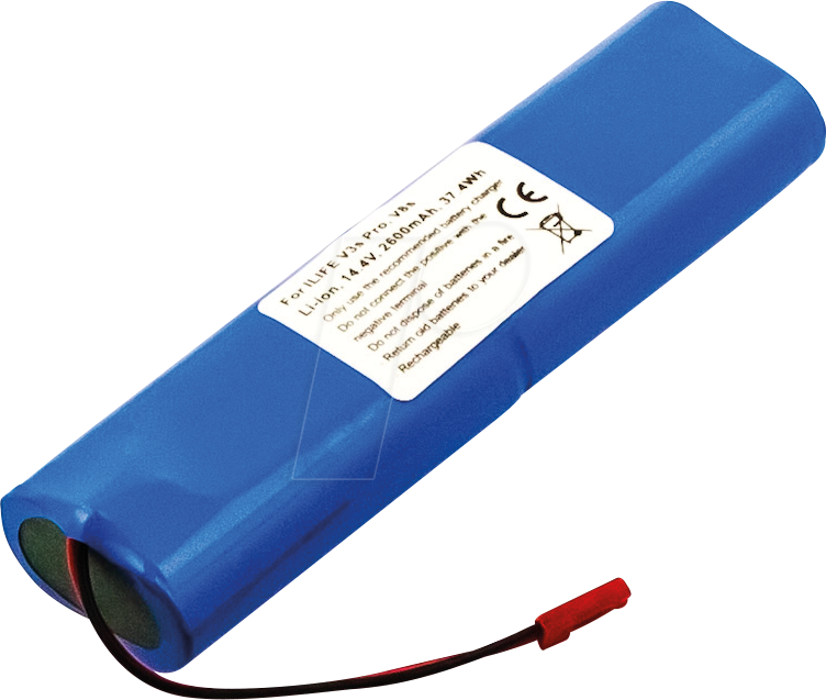 4047038311568 - AKKU 31156 - Ersatzakku ILIFE V3s Pro V50 V8s X750 Li-Ion 2600 mAh