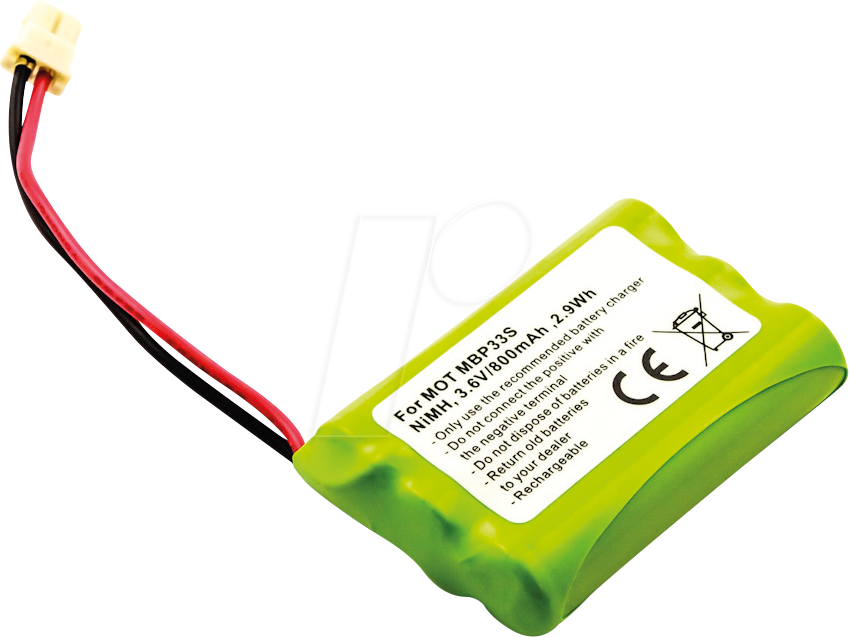 4047038312206 - AKKU 31220 - Ersatzakku MBP33S NiMh 800 mAh