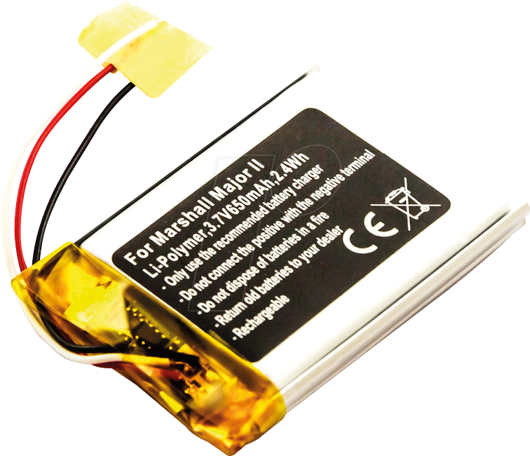 4047038312428 - AKKU 31242 - Ersatzakku Marshall Major II Li-Po 650 mAh