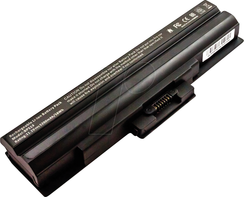 4047038511463 - AKKU 51146 - Notebook-Akku für Sony Li-Ion 5200 mAh