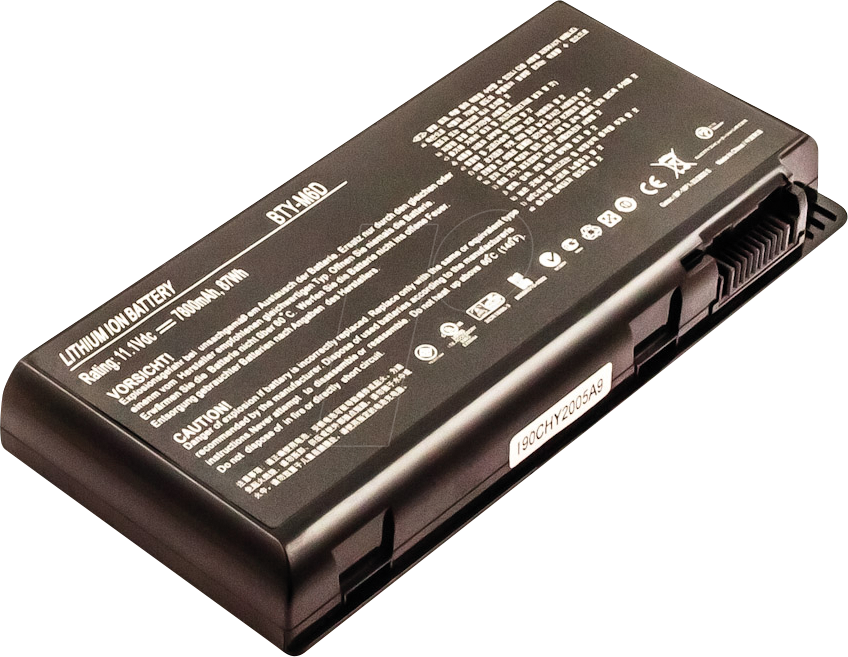 4047038537562 - AKKU 53756 - Notebook-Akku für MSI Li-Ion 7800 mAh