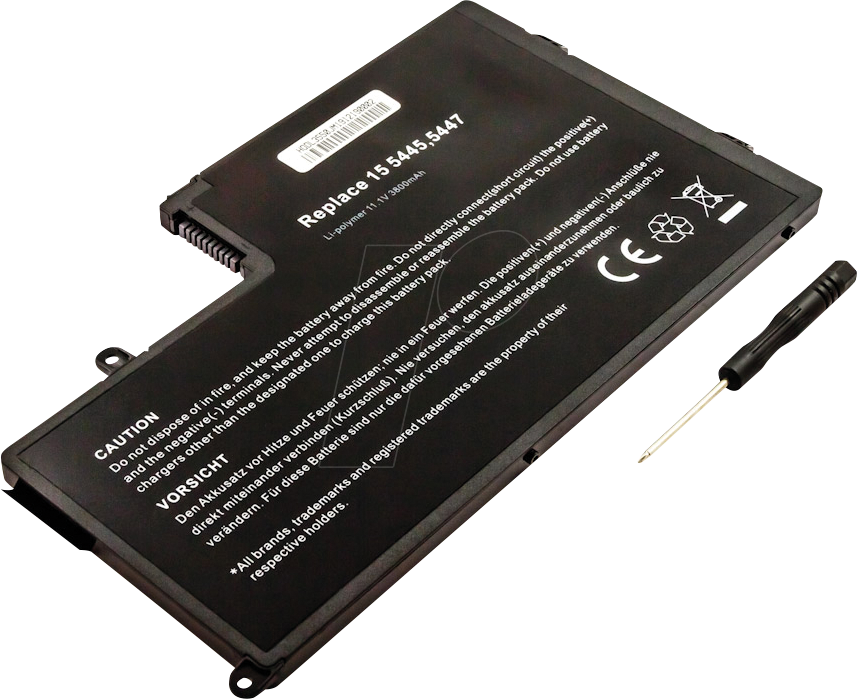 4047038538453 - AKKU 53845 - Notebook-Akku für DELL Li-Po 3800 mAh