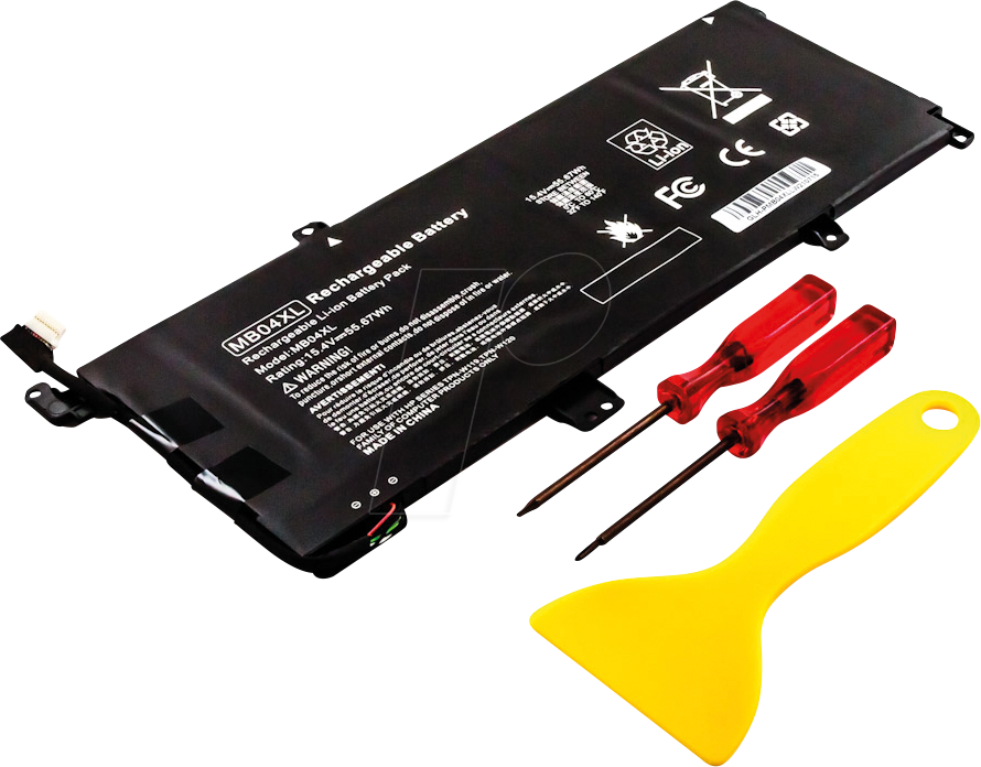 4047038540371 - AKKU 54037 - Notebook-Akku für HP Li-Po 3600 mAh