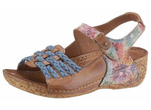 4047053810596 - Große Größen Sandalette braun Gr37 4047053810596 - Große Größen Sandalette braun Gr37