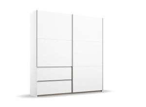 4047054459558 - rauch Kleiderschrank Schwebetürenschrank Sevilla mit 2 Schubkästen 175 cm Breit