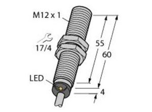 4047101096675 - Magnetfeldsensor BIM-M12E-AG4X