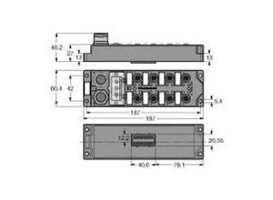 4047101108514 - FLDP-IOM124-0002(A2) 6825348 Feldbus-I O-Modul 1 St