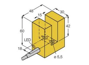 4047101127300 - Induktiver Sensor PNP Schließer SI15-K30-AP6X