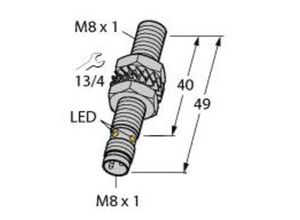 4047101151091 - Induktiver Sensor bündig PNP Schließer BI15U-EGT08-AP6X-V1131