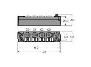 4047101179187 - SNNE-0404D-0004 6824193 Sensor Aktorbox passiv 1 St