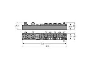 4047101181302 - SDPB-0800D-1004 6824410 Sensor Aktorbox aktiv 1 St