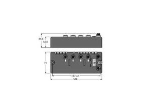 4047101198409 - BLCDN-4M12L-2AI-TC-2AI-TC 6811042 Feldbus Station 1 St