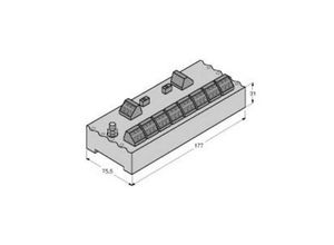 4047101203097 - JRBS-40-8C EX 6611450 Verteilerbaustein 1 St