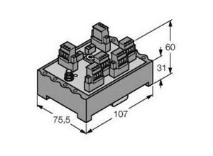 4047101203189 - JRBS-40SC-4R EX 6611459 Verteilerbaustein 1 St