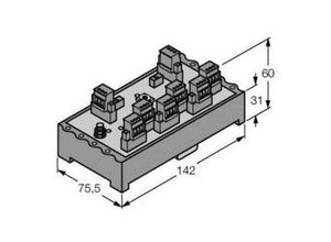 4047101203196 - JRBS-40SC-6R EX 6611460 Verteilerbaustein 1 St