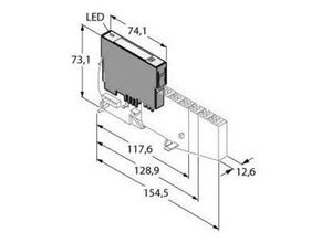 4047101210637 - BL20-2RFID-S 6827306 Elektronikmodul 1 St