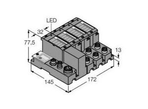 4047101233834 - TI-BL67-DPV1-S-6 1545108 Zubehör 1 St